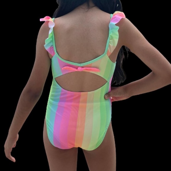 Swimsuit Girls Arcoiris Sizes 5 - Picture 5 of 9
